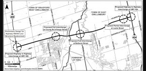 Bradford Bypass route